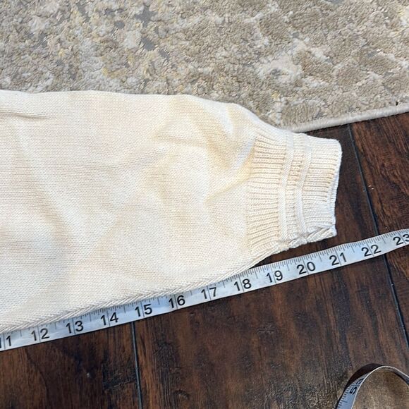 VTG Munsingwear size M 100% cotton made in USA golf theme embroidered sweater - Picture 9 of 10